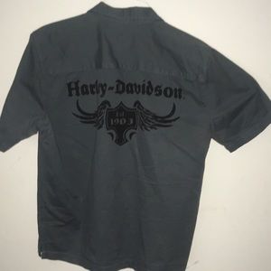 Harley-Davidson Short Sleeved Shirt Large